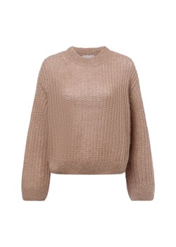 Marie Lund Damski sweter z dzianiny Marie Lund z mieszanki wełny Kobiety melanżowy wypukły wzór tkaniny ze sklepu vangraaf w kategorii Swetry damskie - zdjęcie 178215897