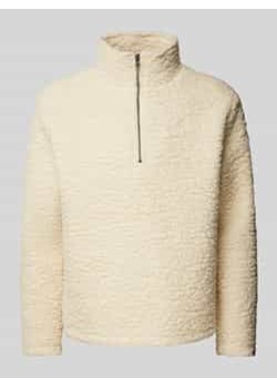 Sweter z dzianiny ze stójką model ‘WAVE’ ze sklepu Peek&Cloppenburg  w kategorii Swetry męskie - zdjęcie 178218708