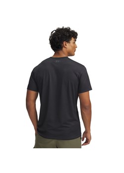 Męska koszulka treningowa Under Armour Vanish Elite Vent Prtd SS - czarna ze sklepu Sportstylestory.com w kategorii T-shirty męskie - zdjęcie 178220808