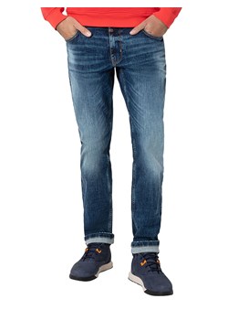 Timezone Dżinsy &quot;EduardoTZ&quot; - Slim fit - w kolorze niebieskim ze sklepu Limango Polska w kategorii Jeansy męskie - zdjęcie 178223606