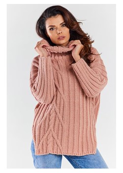 Awama Sweter w kolorze jasnoróżowym ze sklepu Limango Polska w kategorii Swetry damskie - zdjęcie 178228819