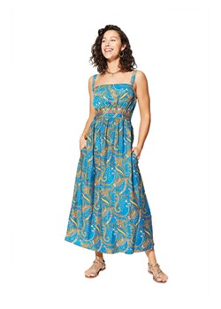 Aller Simplement Sukienka w kolorze niebiesko-żółtym ze sklepu Limango Polska w kategorii Sukienki - zdjęcie 178230266