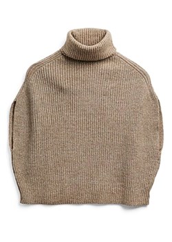 Pieces Ponczo w kolorze jasnobrązowym ze sklepu Limango Polska w kategorii Poncza - zdjęcie 178231976