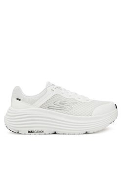 Skechers Sneakersy Max Cushioning Endea 129470/WBK Biały ze sklepu MODIVO w kategorii Buty sportowe damskie - zdjęcie 178235485