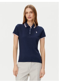 U.S. Polo Assn. Polo WUP0812 Granatowy Regular Fit ze sklepu MODIVO w kategorii Bluzki damskie - zdjęcie 178238597