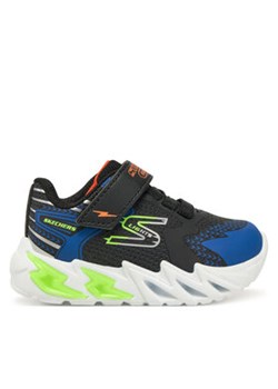 Skechers Sneakersy Flex-Glow Bolt 400138N/BKBL Czarny ze sklepu MODIVO w kategorii Buty sportowe dziecięce - zdjęcie 178238747