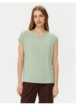 Vero Moda T-Shirt Ava 10284468 Zielony Regular Fit ze sklepu MODIVO w kategorii Bluzki damskie - zdjęcie 178239388