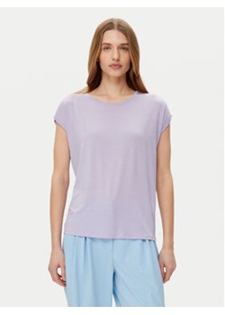 Vero Moda T-Shirt Ava 10284468 Fioletowy Regular Fit ze sklepu MODIVO w kategorii Bluzki damskie - zdjęcie 178240238