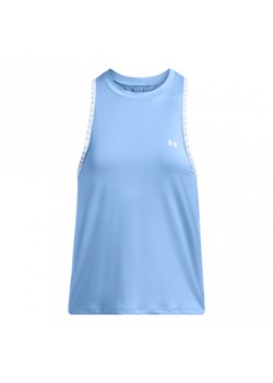 Damski top treningowy Under Armour Knockout Novelty Tank - niebieski ze sklepu Sportstylestory.com w kategorii Bluzki damskie - zdjęcie 178243577