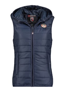 Geographical Norway Kamizelka pikowana "Vatika" w kolorze granatowym ze sklepu Limango Polska w kategorii Kamizelki dziewczęce - zdjęcie 178244478
