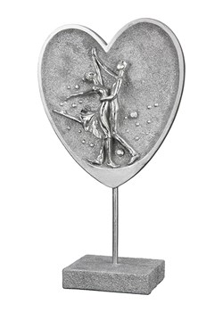 GILDE Figurka dekoracyjna w kolorze srebrnym - 17 x 30 cm ze sklepu Limango Polska w kategorii Dekoracje - zdjęcie 178244639