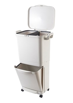 Kitchen Move Kosz &quot;Valoris&quot; w kolorze białym na śmieci - 45 l ze sklepu Limango Polska w kategorii Kosze na śmieci - zdjęcie 178244729