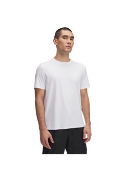 Męska koszulka do biegania Under Armour UA Launch Elite - biała ze sklepu Sportstylestory.com w kategorii T-shirty męskie - zdjęcie 178253257