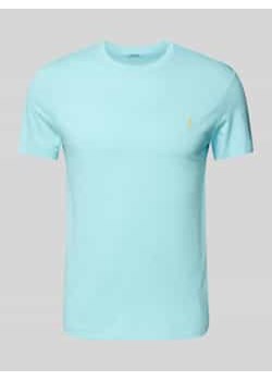 T-shirt z wyhaftowanym logo ze sklepu Peek&Cloppenburg  w kategorii T-shirty męskie - zdjęcie 178253576