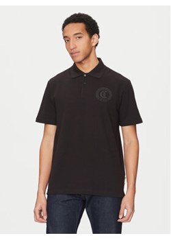 Just Cavalli Polo 78OAGT01 Czarny Regular Fit ze sklepu MODIVO w kategorii T-shirty męskie - zdjęcie 178255005