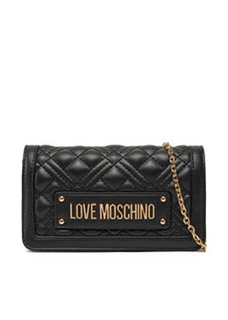 LOVE MOSCHINO Torebka JC5681PP1MLA0000 Czarny ze sklepu MODIVO w kategorii Kopertówki - zdjęcie 178255365