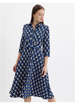 orsay Sukienka w kolorze czarno-niebiesko-białym ze sklepu Limango Polska w kategorii Sukienki - zdjęcie 178256438