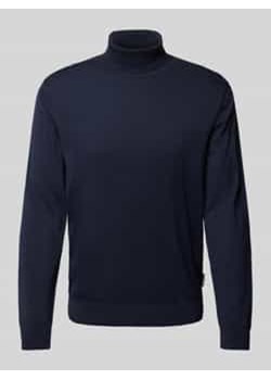 Sweter z dzianiny z golfem model ‘GAARDO’ ze sklepu Peek&Cloppenburg  w kategorii Swetry męskie - zdjęcie 178257888