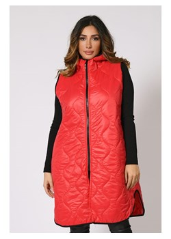 Plus Size Company Kamizelka &quot;Horna&quot; w kolorze czerwonym ze sklepu Limango Polska w kategorii Kamizelki damskie - zdjęcie 178259339