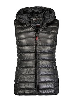 Geographical Norway Kamizelka pikowana "Annecy" w kolorze czarnym ze sklepu Limango Polska w kategorii Kamizelki dziewczęce - zdjęcie 178259358