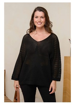 Curvy Lady Sweter w kolorze czarnym ze sklepu Limango Polska w kategorii Swetry damskie - zdjęcie 178260068