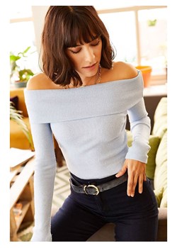 Olalook Koszulka w kolorze błękitnym ze sklepu Limango Polska w kategorii Bluzki damskie - zdjęcie 178260245