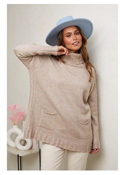 Soft Cashmere Golf w kolorze beżowym ze sklepu Limango Polska w kategorii Swetry damskie - zdjęcie 178260606
