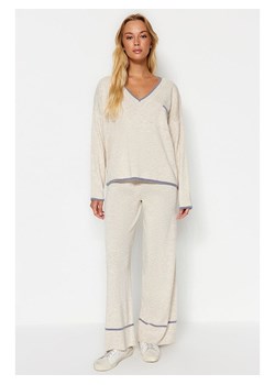 trendyol 2-częściowy zestaw w kolorze beżowym ze sklepu Limango Polska w kategorii Swetry damskie - zdjęcie 178261038