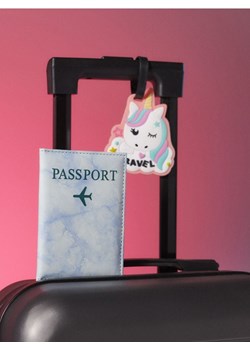 Sinsay - Etui na paszport - niebieski ze sklepu Sinsay w kategorii Etui - zdjęcie 178262055