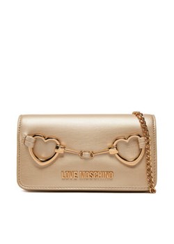 LOVE MOSCHINO Torebka JC5643PP1MLB196A Złoty ze sklepu MODIVO w kategorii Kopertówki - zdjęcie 178262538