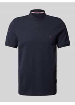 Koszulka polo z krótką listwą guzikową ze sklepu Peek&Cloppenburg  w kategorii T-shirty męskie - zdjęcie 178264578
