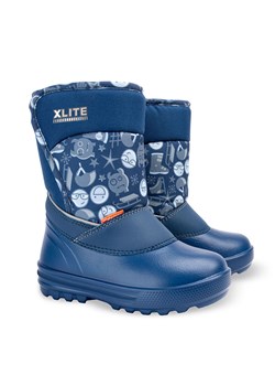 Śniegowce dziecięce REMI super lekkie z EVA (28-35) w kolorze granatowym ze sklepu Demar24 w kategorii Buty zimowe dziecięce - zdjęcie 178265108