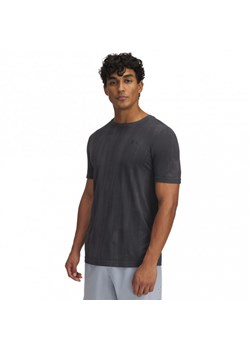 Męska koszulka treningowa Under Armour Vanish Seamless Novelty SS - szara ze sklepu Sportstylestory.com w kategorii T-shirty męskie - zdjęcie 178269568