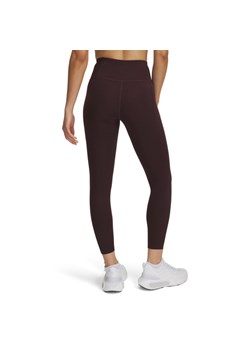 Damskie legginsy treningowe Under Armour Motion Ankle Leg Emea - brązowe ze sklepu Sportstylestory.com w kategorii Spodnie damskie - zdjęcie 178269606