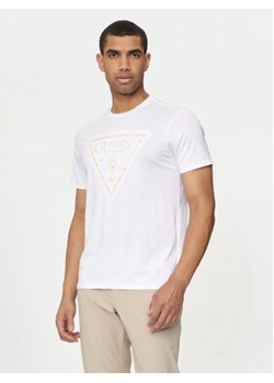 Guess T-Shirt M4YI86 K9RM1 Biały Slim Fit ze sklepu MODIVO w kategorii T-shirty męskie - zdjęcie 178270326