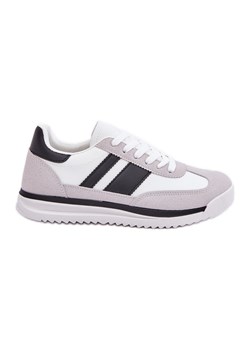 Buty Sportowe Sneakersy Damskie Białe ze sklepu ButyModne.pl w kategorii Buty sportowe damskie - zdjęcie 178274738
