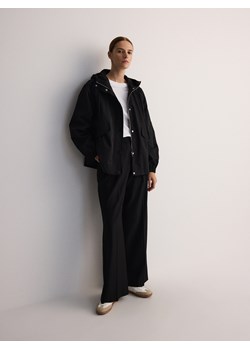 Reserved - Kurtka oversize z kapturem - czarny ze sklepu Reserved w kategorii Kurtki damskie - zdjęcie 178276238