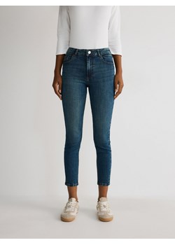 Reserved - Jeansy typu sculpt - indigo jeans ze sklepu Reserved w kategorii Jeansy damskie - zdjęcie 178286106
