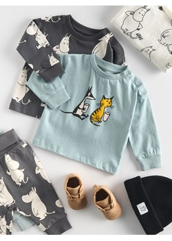 Reserved - Longsleeve Muminki 2 pack - morski ze sklepu Reserved w kategorii Odzież dla niemowląt - zdjęcie 178286817