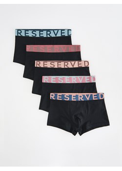 Reserved - 5 pack bokserek Classic - czarny ze sklepu Reserved w kategorii Majtki męskie - zdjęcie 178288087