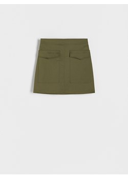 Reserved - Spódnica cargo - zielony ze sklepu Reserved w kategorii Spódnice - zdjęcie 178292819