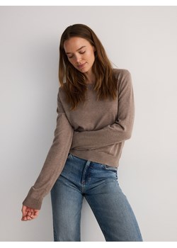 Reserved - Sweter z wełną - brązowy ze sklepu Reserved w kategorii Swetry damskie - zdjęcie 178292917