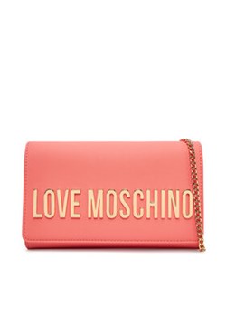 LOVE MOSCHINO Torebka JC4103PP1MKD0464 Koralowy ze sklepu MODIVO w kategorii Kopertówki - zdjęcie 178306496