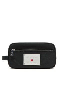 LOVE MOSCHINO Kosmetyczka JC5310PP1MLN100A Czarny ze sklepu MODIVO w kategorii Kosmetyczki damskie - zdjęcie 178307115