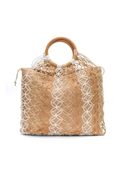 Torebka JENNY MJA-C-044-03 Beżowy ze sklepu eobuwie.pl w kategorii Torby Shopper bag - zdjęcie 178316698