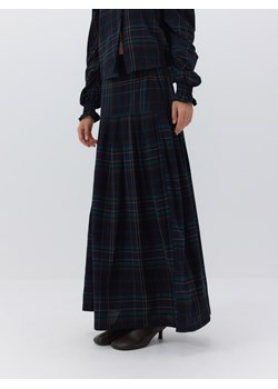 Reserved - Spódnica maxi z domieszką wełny i wiskozą - wielobarwny ze sklepu Reserved w kategorii Spódnice - zdjęcie 178322977