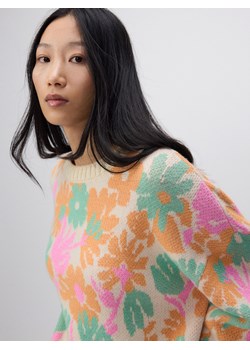 Reserved - Wzorzysty sweter - wielobarwny ze sklepu Reserved w kategorii Swetry damskie - zdjęcie 178323297