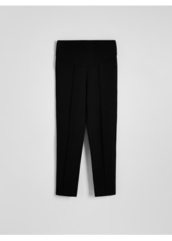 Reserved - Spodnie z wiskozą - czarny ze sklepu Reserved w kategorii Spodnie damskie - zdjęcie 178327936