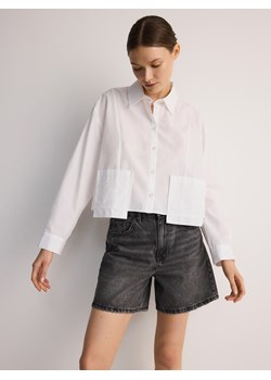 Reserved - Jeansowe szorty z przetarciami - szary - id: 961AA-90J - marki Reserved - 178327949 Reserved - Jeansowe szorty z przetarciami - szary ze sklepu Reserved w kategorii Szorty - zdjęcie 178327949