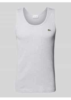 Top z efektem prążkowania - id: 1361677 - marki Lacoste - 178334827 Top z efektem prążkowania ze sklepu Peek&Cloppenburg w kategorii T-shirty męskie - zdjęcie 178334827